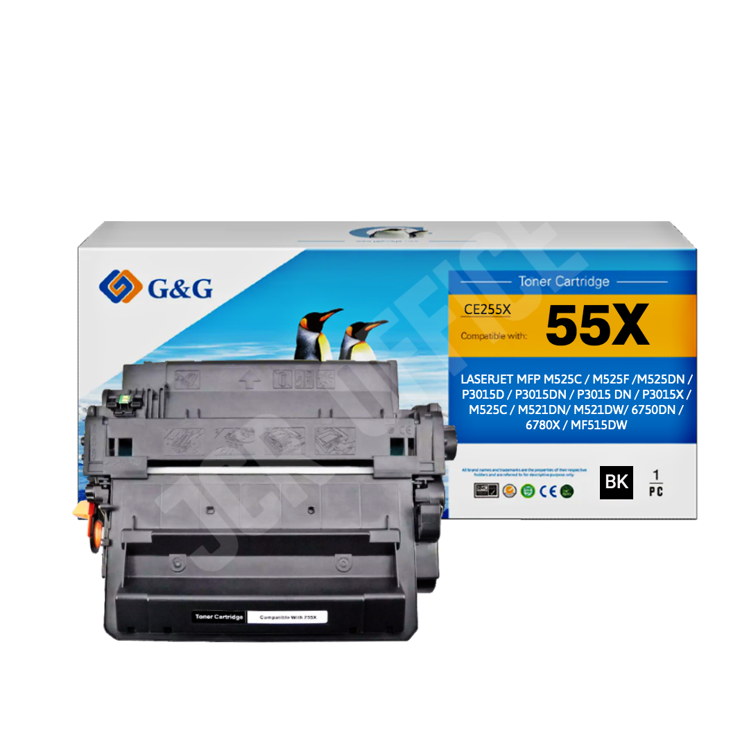 Toner Hp 55X | CE255X - M525F - M 525Dn - P 3015D -P 3015Dn - M 521Dn - 6750Dn Negro Alternativo Premium
