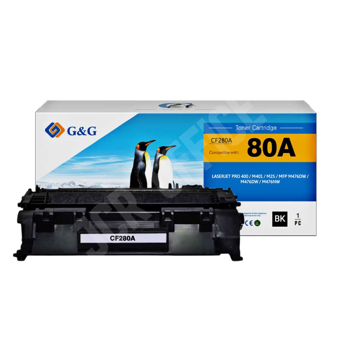 Toner Hp 80A | CF280A -Pro 400 - M 401 - M 25 - M 476Dw - M476Dw - M476Nw Negro Alternativo Premium