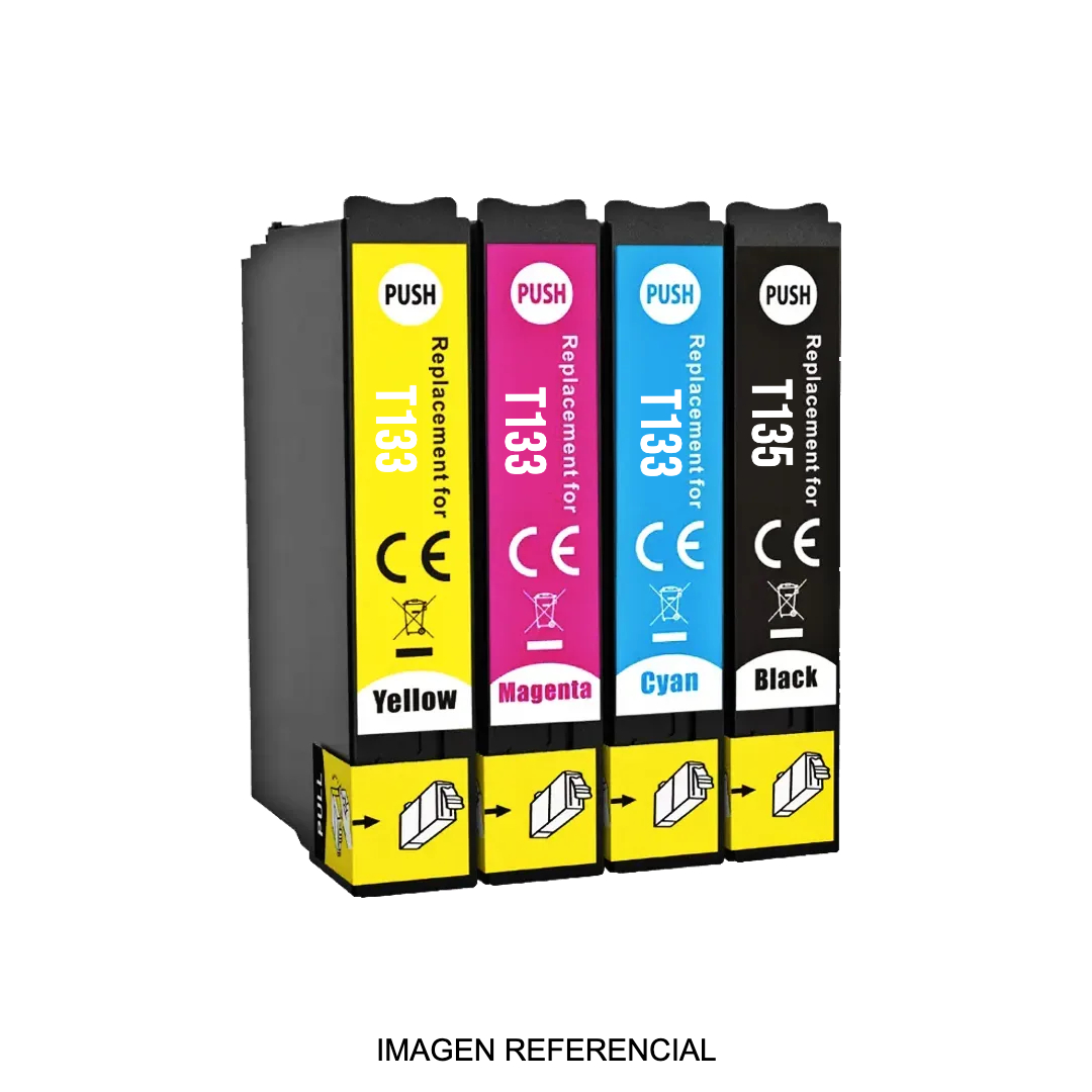 CARTUCHO | TINTA EPSON 133 - 135 PACK ALTERNATIVO ALTO RENDIMIENTO