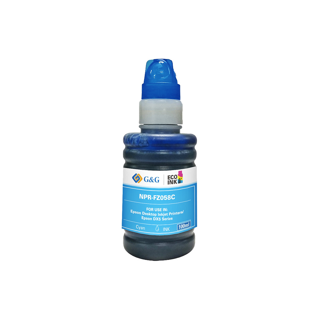 TINTA LIQUIDA UNIVERSAL 100ML CYAN PREMIUM RECARGA CARTUCHOS - SISTEMA CONTINUO