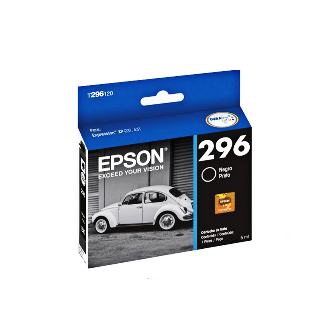 CARTUCHO | TINTA EPSON 296 - XP 231 NEGRO ORIGINAL T296120-AL