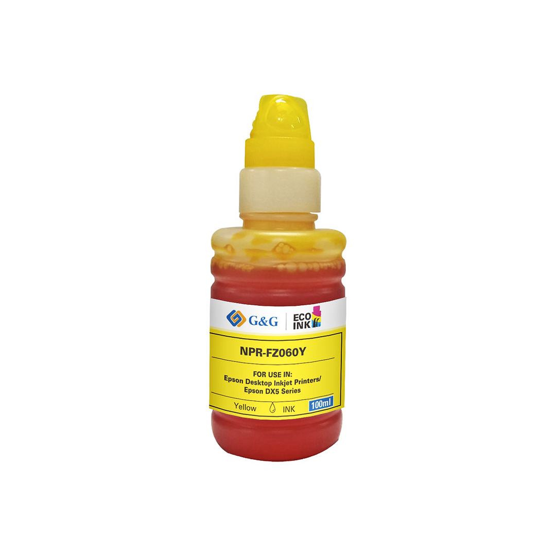 TINTA LIQUIDA UNIVERSAL 100ML YELLOW PREMIUM RECARGA CARTUCHOS - SISTEMA CONTINUO
