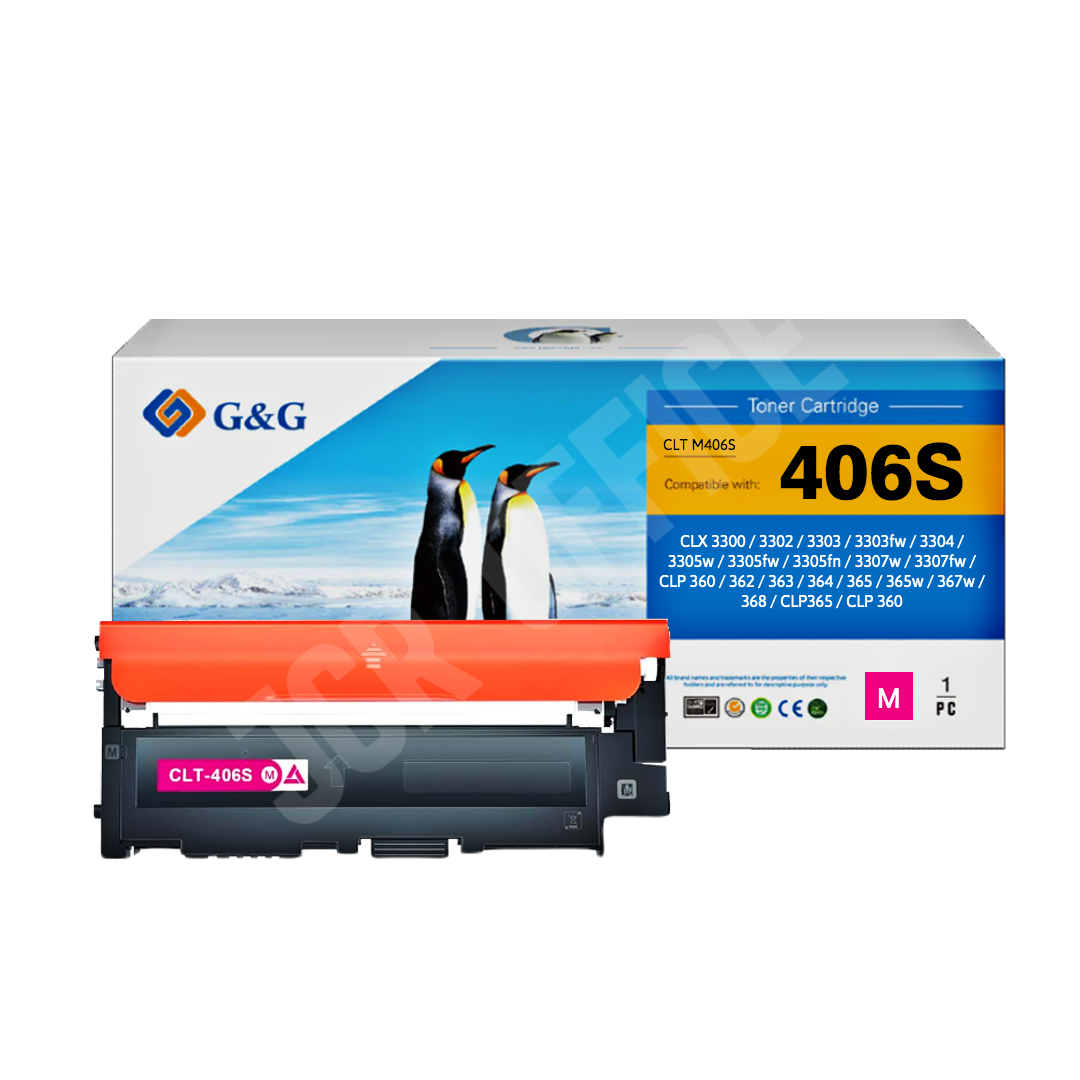 Toner Samsung Clt M406S | Clx 3300 - Clx 3305 - Clx 3305W - Clx 3305Fw Magenta Alternativo Premium