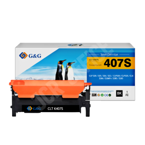 Toner Samsung Clt K 407S | Clp 320 - Clp 325 - Clp 326 - Clx 3185 - Clx 3186 Negro Alternativo Premium