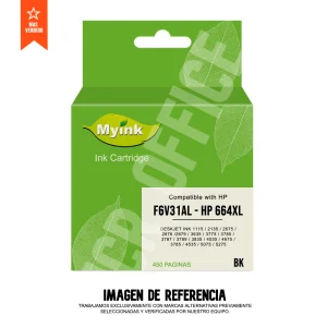 Cartucho | Tinta HP 664 XL - Hp 2135 - Hp 2675 - Hp 3775 - Hp 4675 - Hp 4535 Negro Alternativo