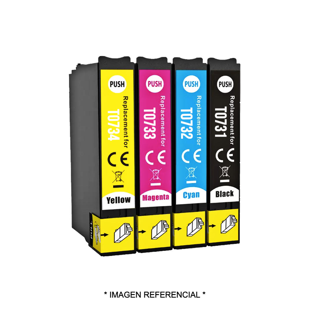 CARTUCHO | TINTA EPSON 73N PACK ALTERNATIVO ALTO RENDIMIENTO