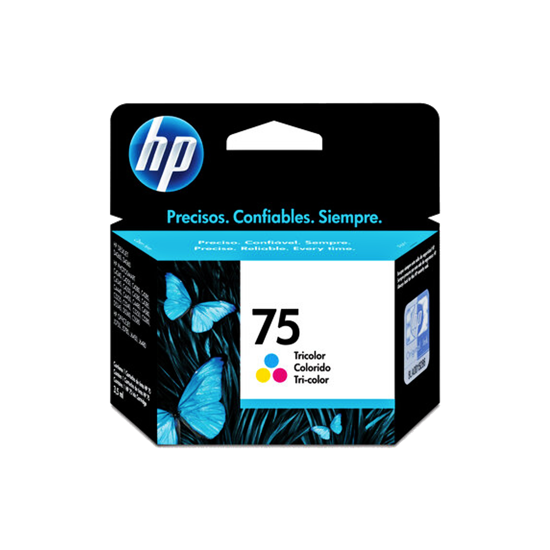 CARTUCHO | TINTA HP 75 TRICOLOR ORIGINAL