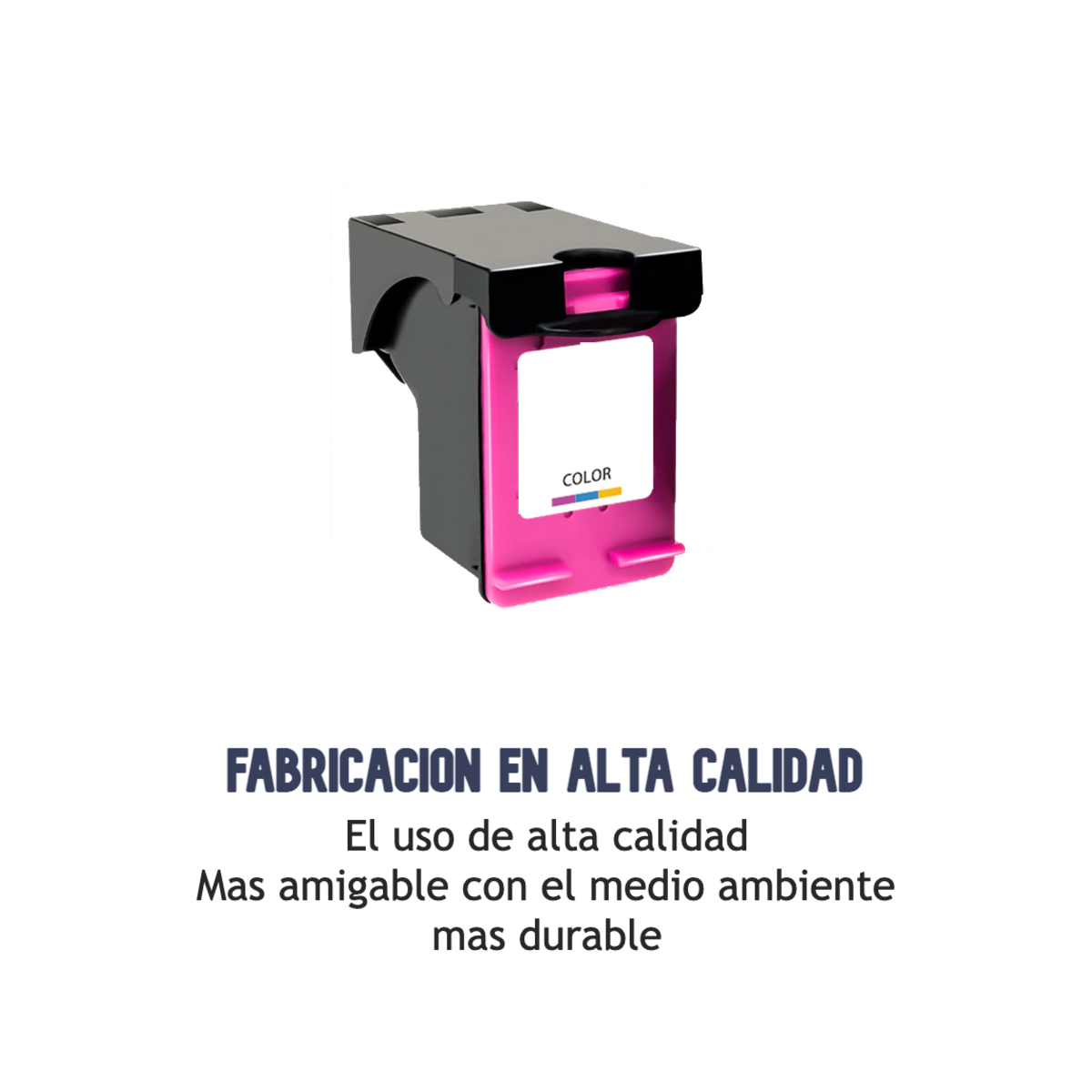 Cartucho | Tinta Hp 22 XL - D1360 - F380 - F2180 - F2280 - F3940 Tricolor Alternativo Alto Rendimiento - Imagen 2