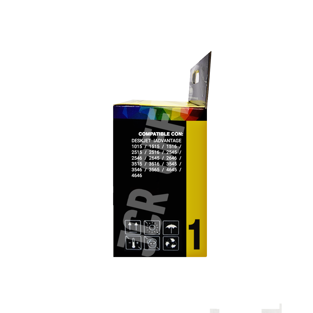CARTUCHO | TINTA HP 662 XL - HP 1015 - HP 1515 - HP 2545 - HP 2645 NEGRO ALTERNATIVO ALTO RENDIMIENTO - Imagen 3