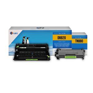 Pack Toner Brother Tn880 + Tambor Dr820 | L5100Dn - L5650Dn  - L5900Dw Alternativo Premium