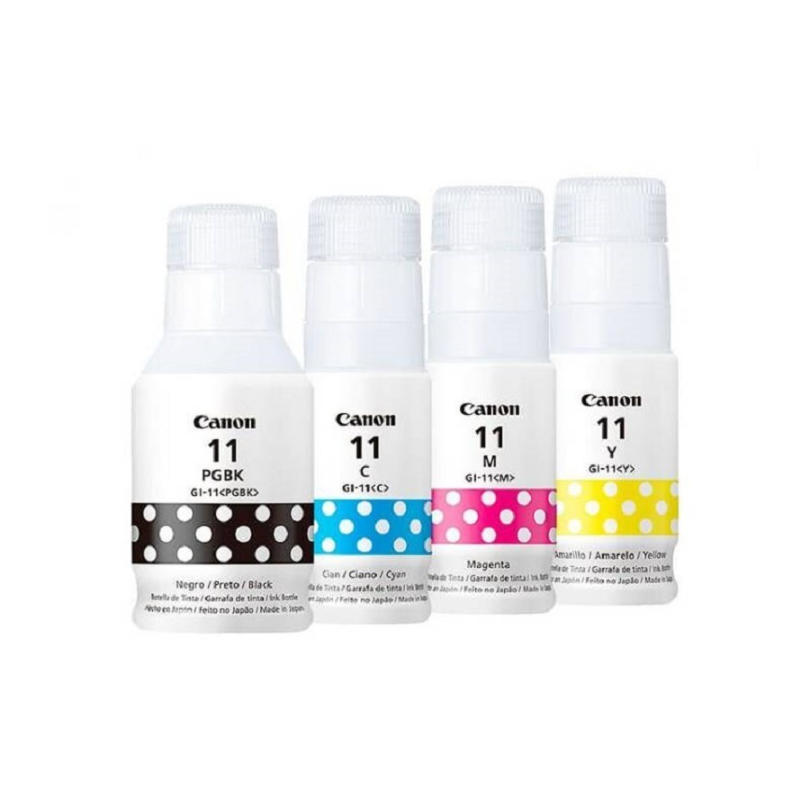 Pack Botellas | Tintas Canon GI - 11 Original / Pixma G1130 - G2160 - G2170 - G3160 - G3170 - Imagen 3