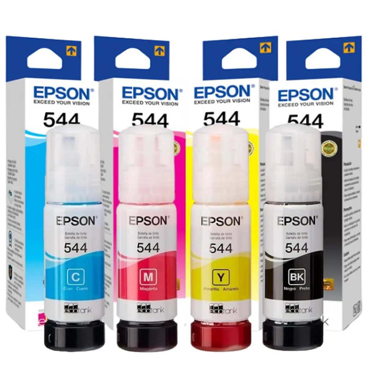 Pack - Botella | Tinta Epson 544 Original - L3110 - L3150 - L3160 - L3210 - L3260 - L4150 Ecotank - Imagen 4