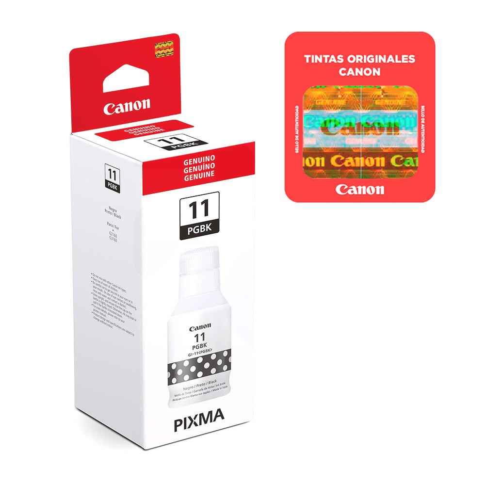 Pack Botellas | Tintas Canon GI - 11 Original / Pixma G1130 - G2160 - G2170 - G3160 - G3170 - Imagen 2
