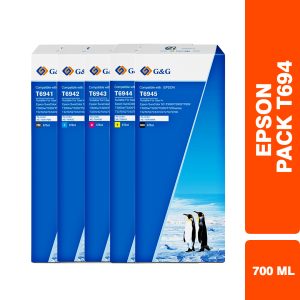 Pack Cartucho | Tinta Epson T694 / T5000 - T7000 - T5200 - T7200 - T3270 - 5270 - 7270 Altenativo Premium