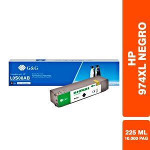 Cartucho | Tinta  Hp 974 Xl Negro / Pagewide Pro 477Dw - 577Dw - 452Dw - 552Dw - 577Dw