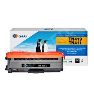 Toner Brother TN419 - TN411 / L8260cdw / L8360cdw / L8610cdw / L8690cdw Negro Alternativo Premium