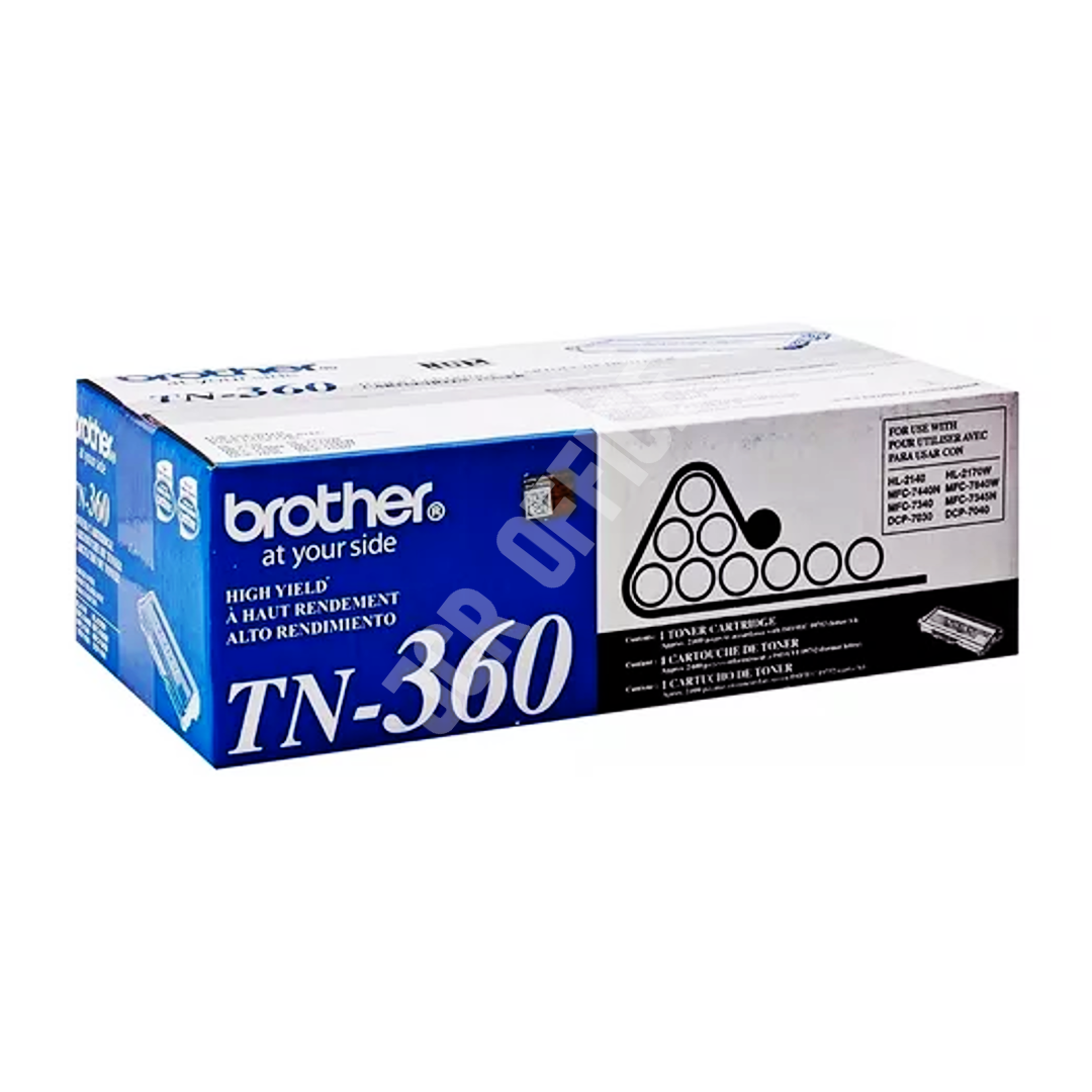 Toner Laser Tn360 | Hl 2140 – Hl 2170 – Dcp 7030 – Dcp 7040 – Dcp 7440 Negro Original - Imagen 2