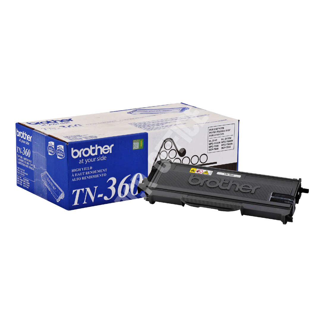 Toner Laser Tn360 | Hl 2140 – Hl 2170 – Dcp 7030 – Dcp 7040 – Dcp 7440 Negro Original - Imagen 3