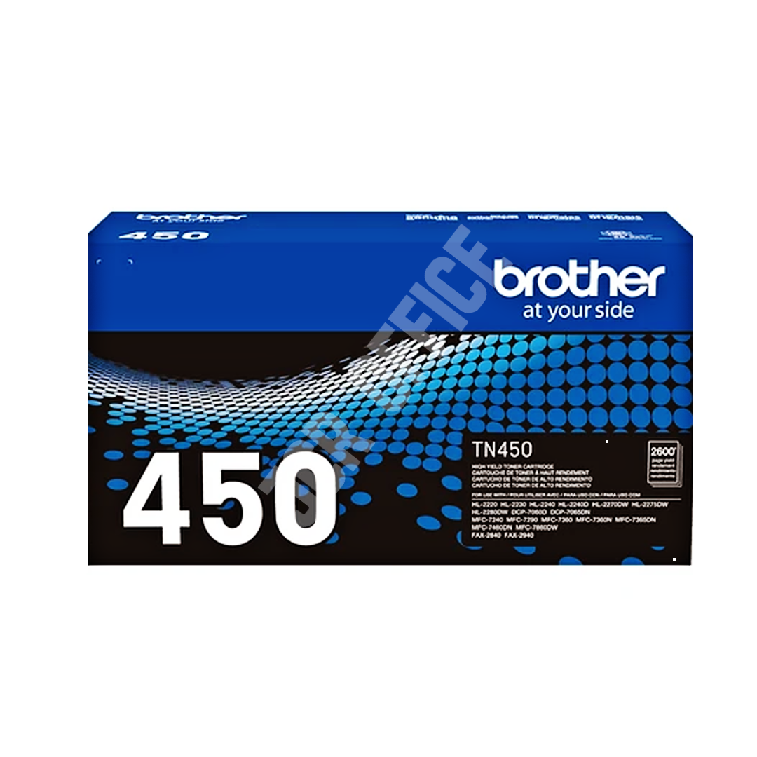 Toner Laser Tn450 | Hl 2130 – Hl 2135 – Hl 2240 – Hl 2270Dw Negro Alta Capacidad Original
