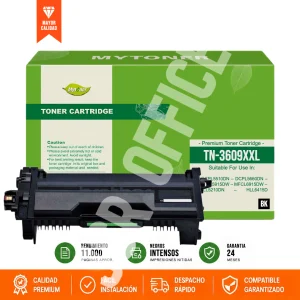 Toner Brother TN 3609 XXL | DCP L5510dn - L5660dn - L5915DW Negro Alternativo Premium