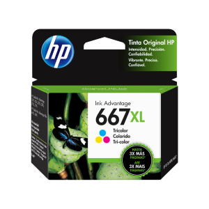 Cartucho | Tinta HP 667 XL - 2775 - 2874 - 2875 - 2876 - 2877 - 2878 - 2879 Color Original Alto Rendimiento