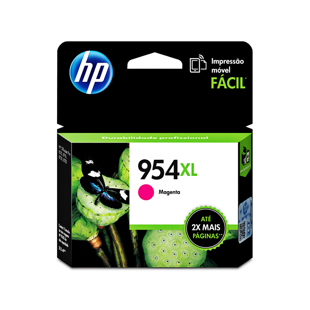 Cartucho | Tinta HP 954 XL Magenta - 8210 - 8216 - 7740 - 8710 - 8730 - 8740 Original Alta Capacidad
