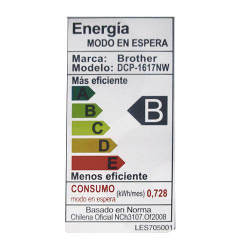 Impresora Multifuncional Láser Blanco y Negro DCP-1617NW USB - WiFi / Ethernet / ADF - Imagen 4