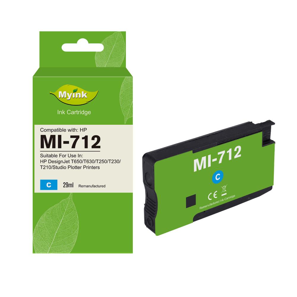 Pack Cartucho | Tinta Hp 712 XL - T210 - T230 - T250 - T630 - T650 PLOTTER Alternativo Premium - Imagen 2
