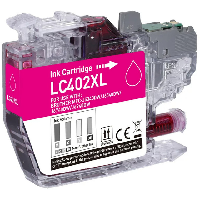 Pack 4 Tintas Brother LC402XL B-C-M-Y Alternativos Premium Mfc-J6740Dw 550P - Imagen 2