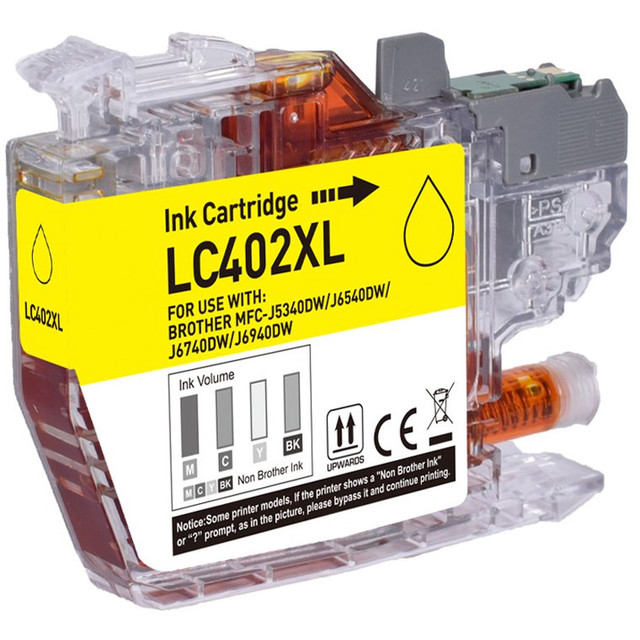 Pack 4 Tintas Brother LC402XL B-C-M-Y Alternativos Premium Mfc-J6740Dw 550P - Imagen 3