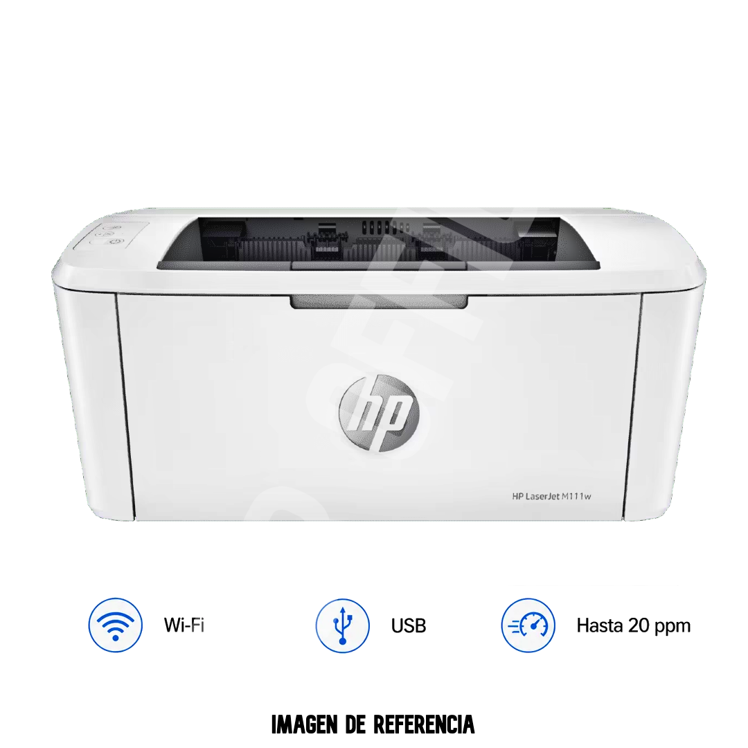 Impresora HP LaserJet M111w Láser Monocromática WiFi