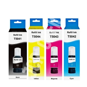 PACK - BOTELLA | 4 TINTA EPSON 504 - L4150 - L4260 - L6171 -L6270 ECOTANK  PREMIUM